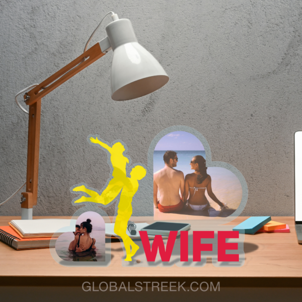 Sublimation Frame Stand - Couple Design File - Image 2