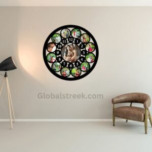 Sublimation Clock - Round Shape Design File