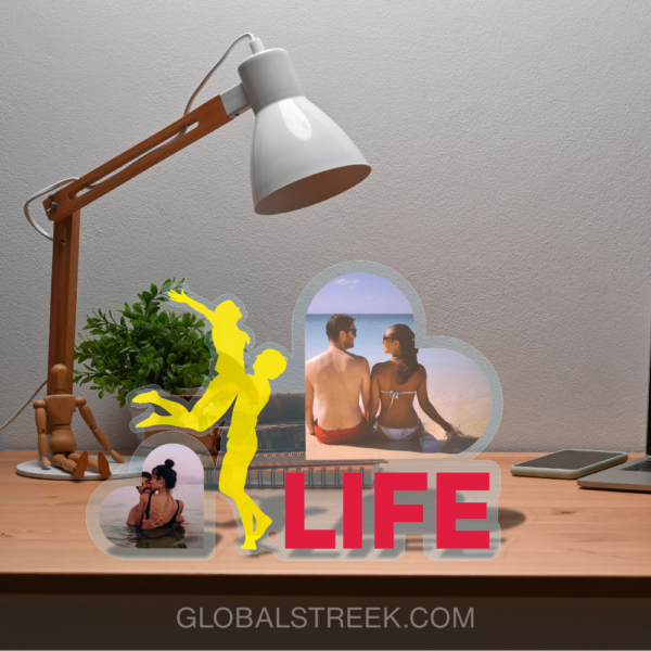 Sublimation Frame Stand - Couple Design File - Image 2