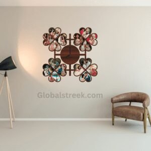 Sublimation Clock - Heart Shape Design File