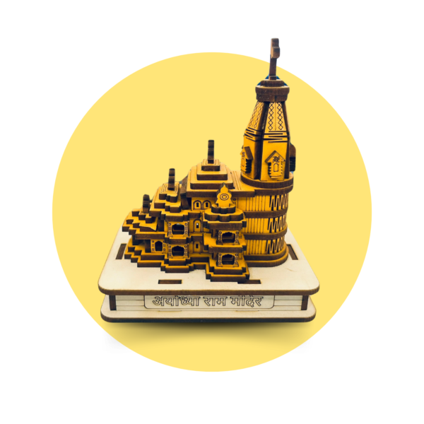 Shree Ram Mandir Laser Cutting File Dxf Download - Image 2