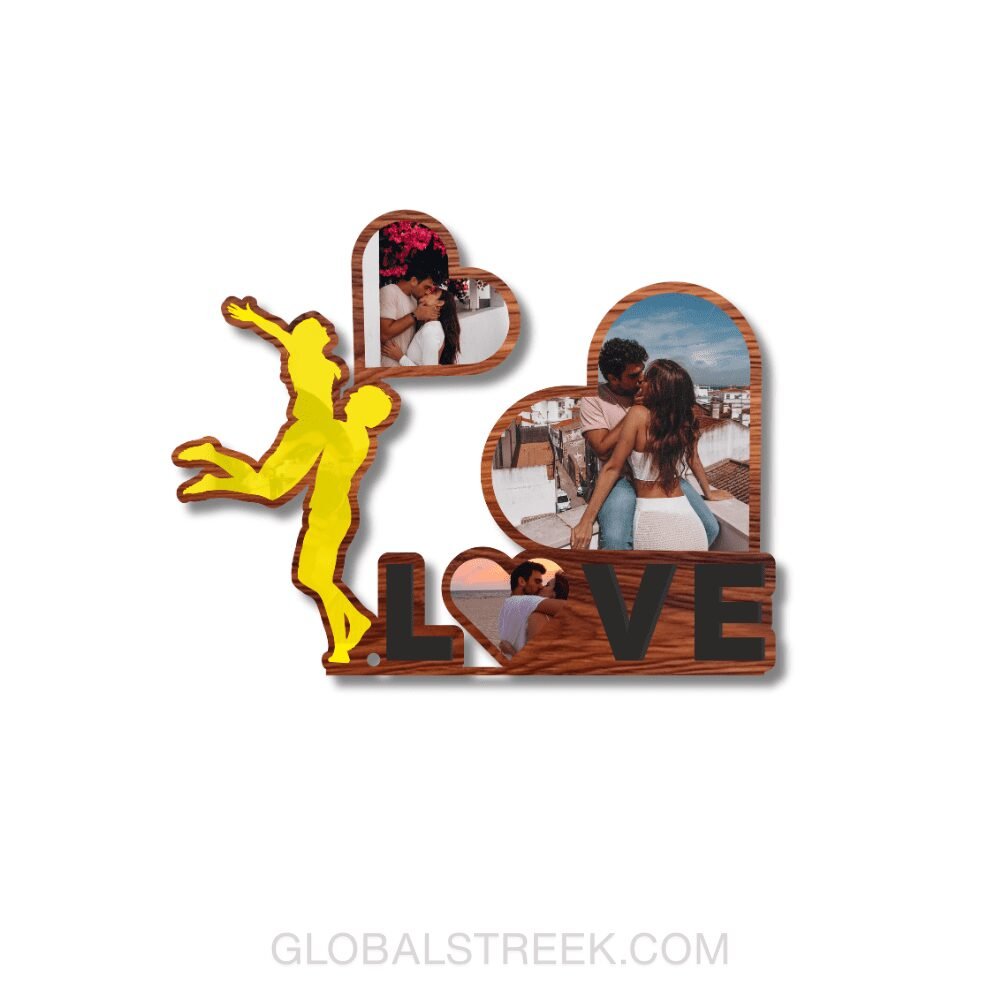 Sublimation Frame Stand - Couple Design File - Image 3