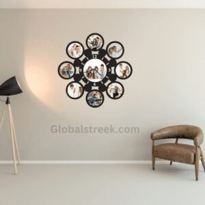 Sublimation Clock Designs - 9 Rounds Sublimation Print
