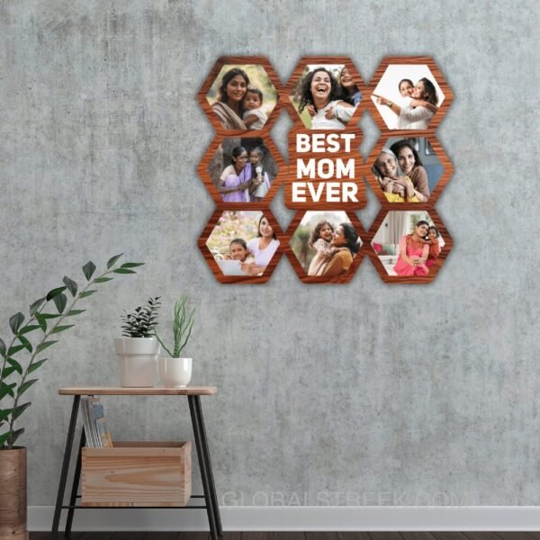 Sublimation Frame - Wall Hanging Best Mom Ever Design Frame File