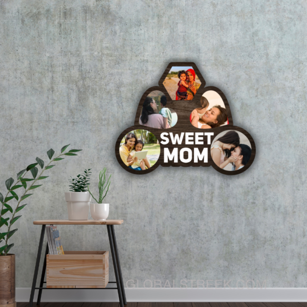 Sublimation Frame - Wall Hanging Sweet Mom Design Frame File