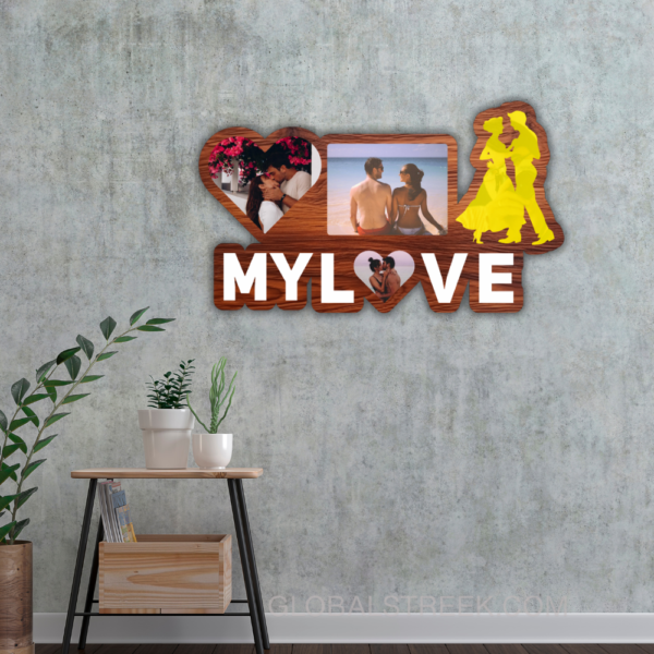 Sublimation Frame - Wall Hanging My Love Design Frame File