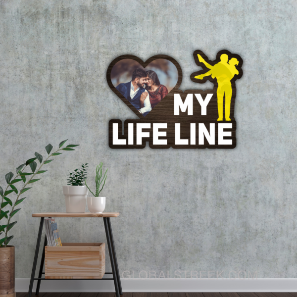 Sublimation Frame - Wall Hanging My Life Line Design Frame File