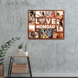 Sublimation Frame - Wall Hanging Love Mom & Dad Design Frame File