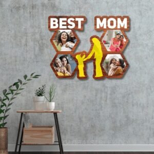 Sublimation Frame - Wall Hanging Best Mom Design Frame File
