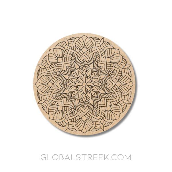 Mandala Art- Laser Design File
