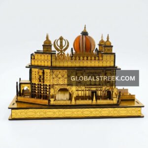 Golden Temple Laser Cutting Design File 3D MDF Model