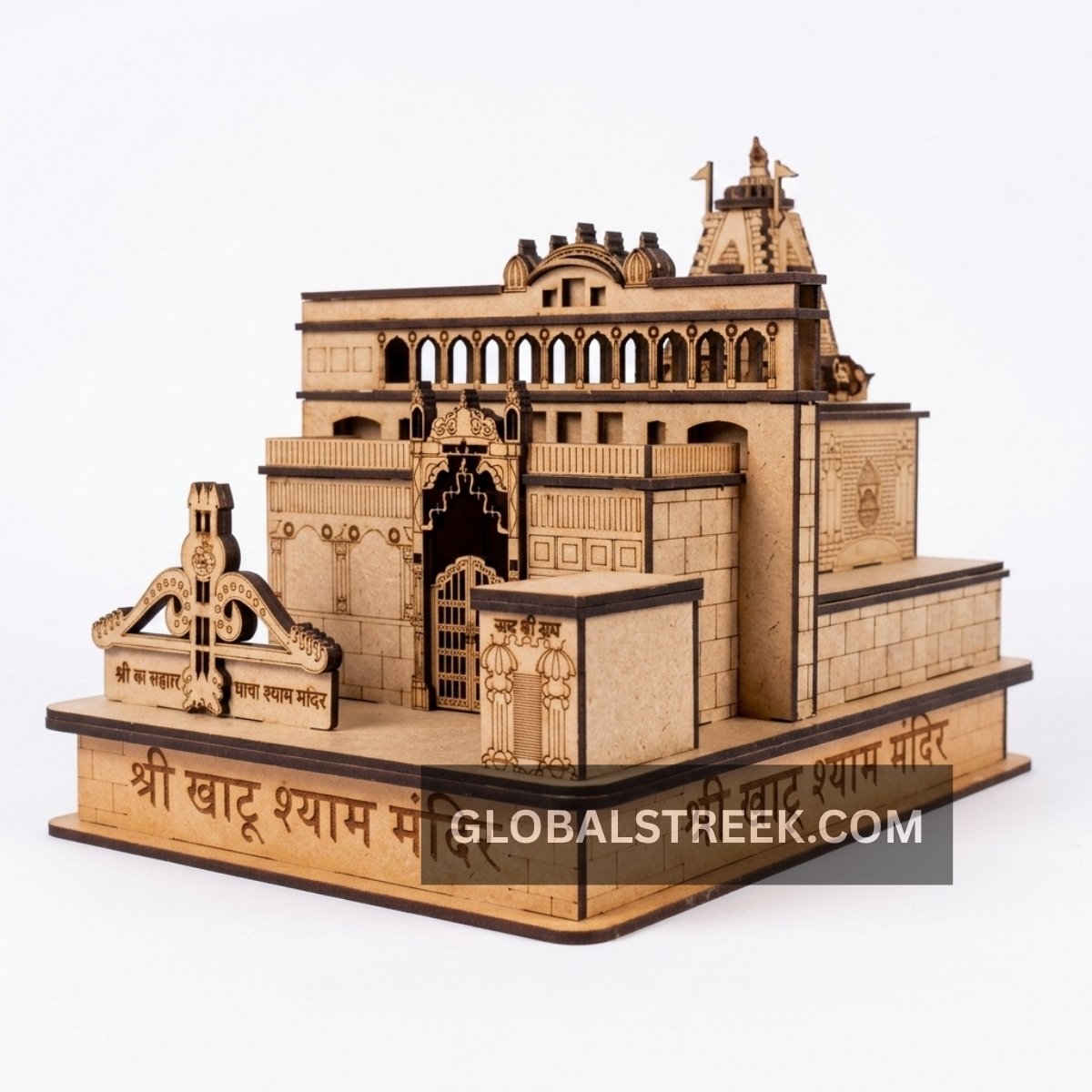 Khatu Shyam 3D Model Laser Cutting File for 3mm MDF