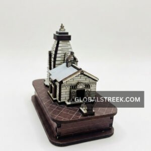 Miniature Kedarnath Temple Laser Cutting File DXF for MDF