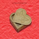 Heart Shape Box Laser cutting Design File
