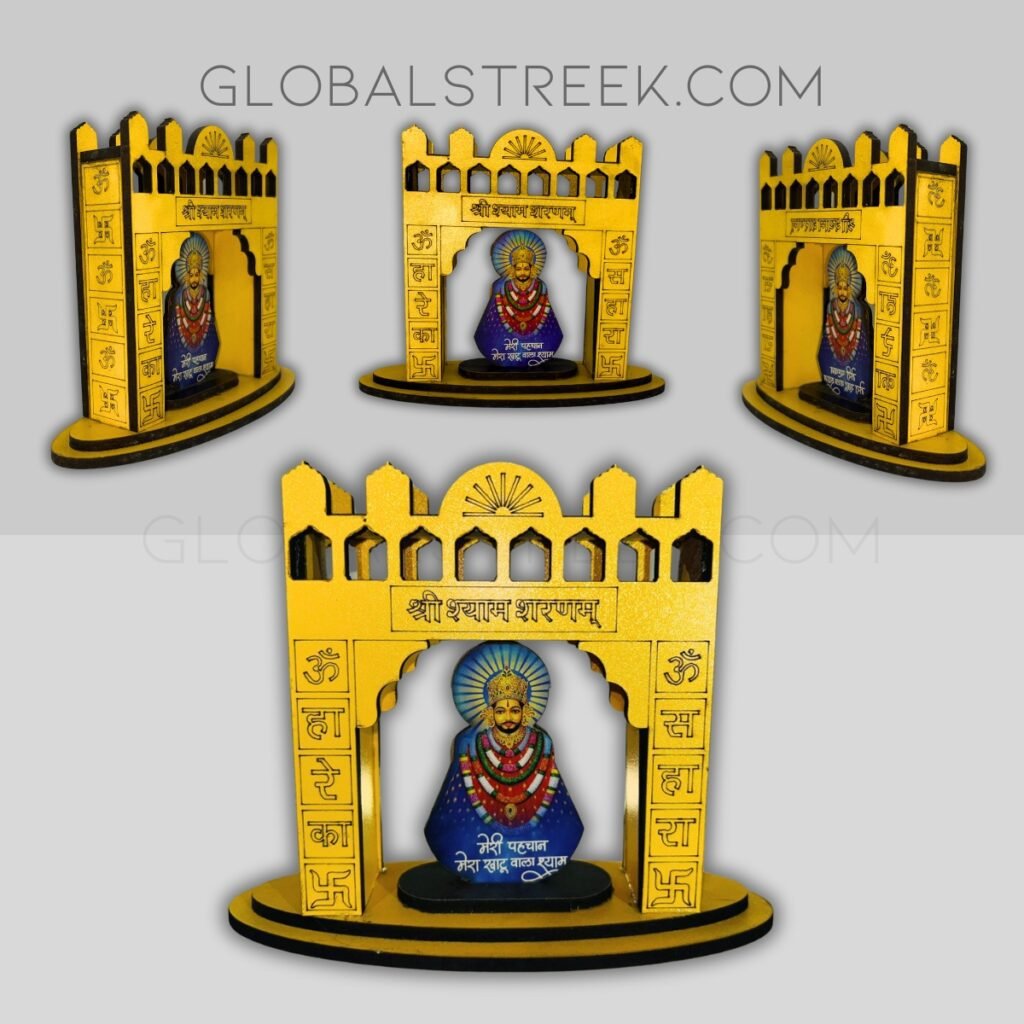 Khatushyam Mandir Laser Cutting Design File – Indian Temple Laser ...