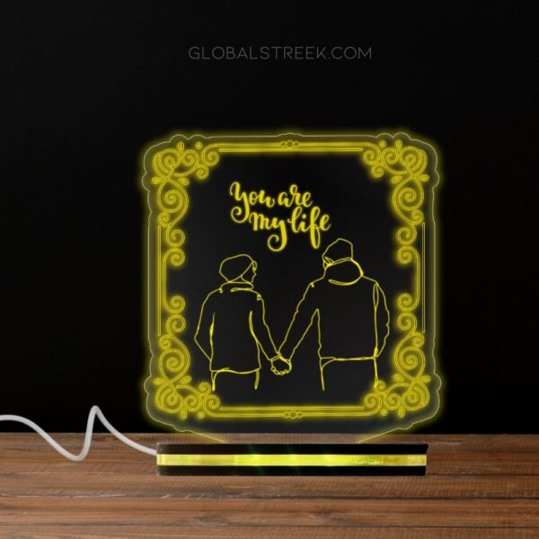 Acrylic Night Lamp Design File