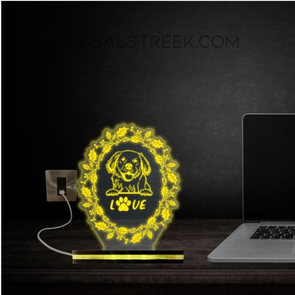Acrylic Night Lamp Design File