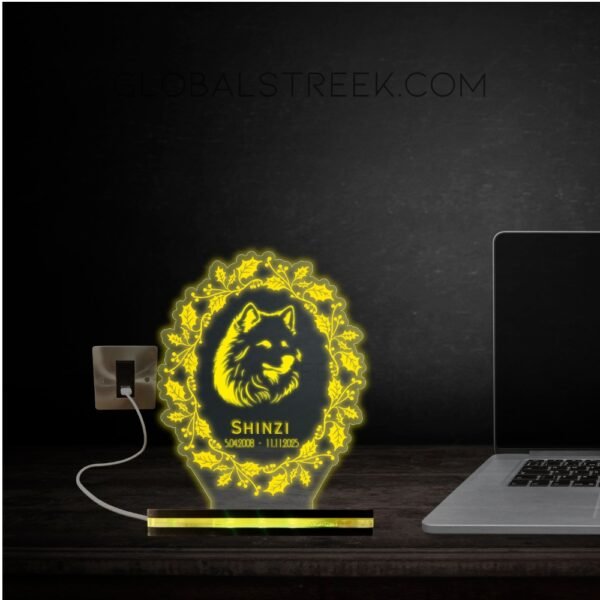 Acrylic Night Lamp Design File