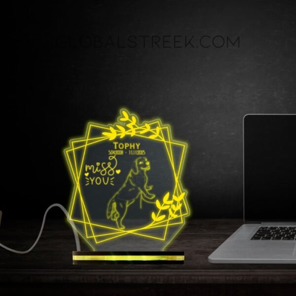 Acrylic Night Lamp Design File