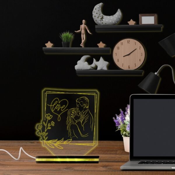 Acrylic Night Lamp Design File