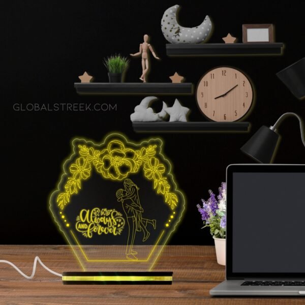 Acrylic Night Lamp Design File