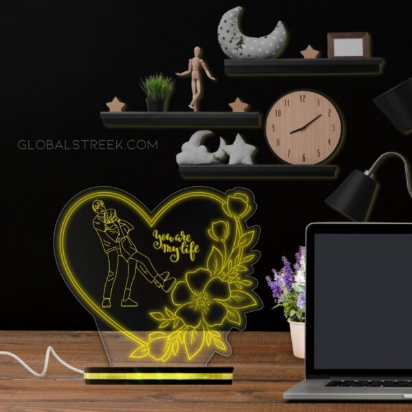 Acrylic Night Lamp Design File