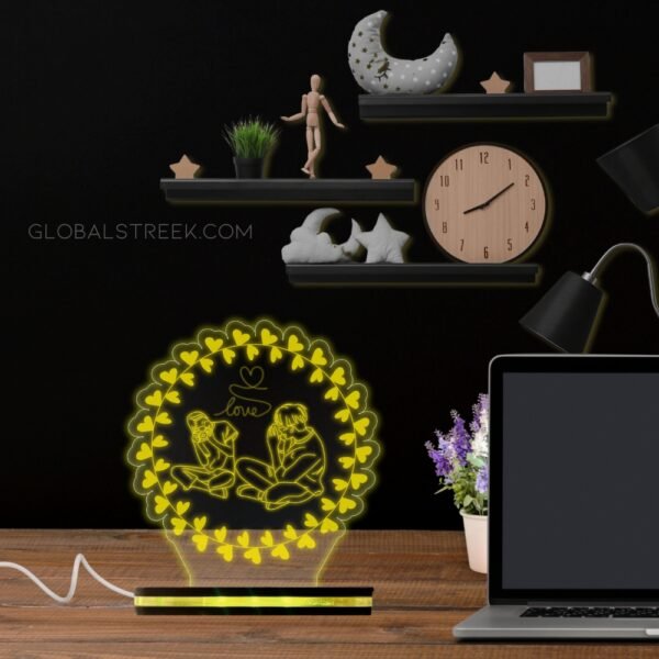 Acrylic Night Lamp Design File