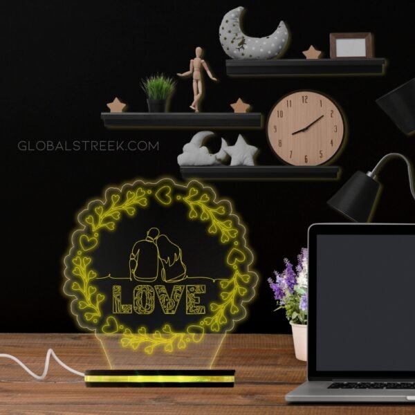 Acrylic Night Lamp Design File