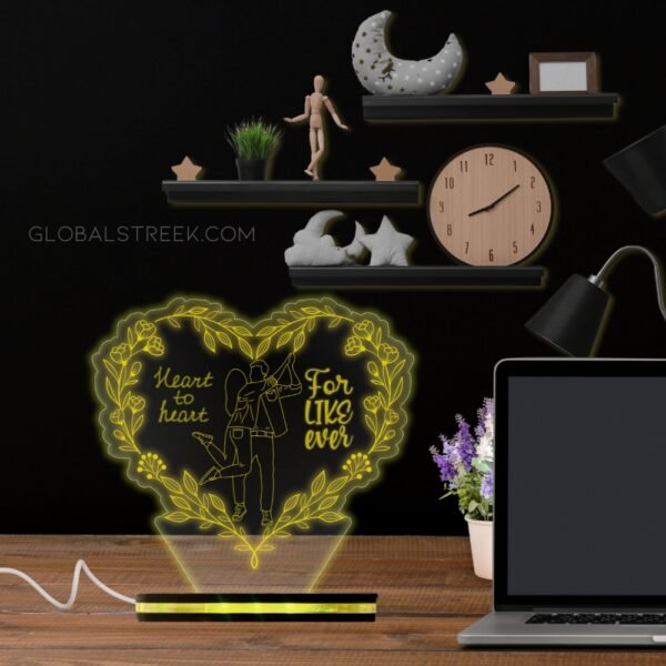 Acrylic Night Lamp Design File