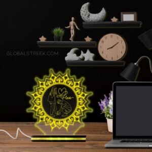 Acrylic Night Lamp Design File