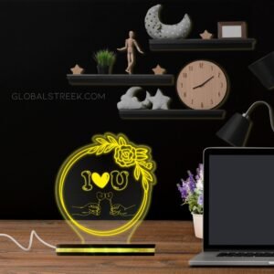Acrylic Night Lamp Design File