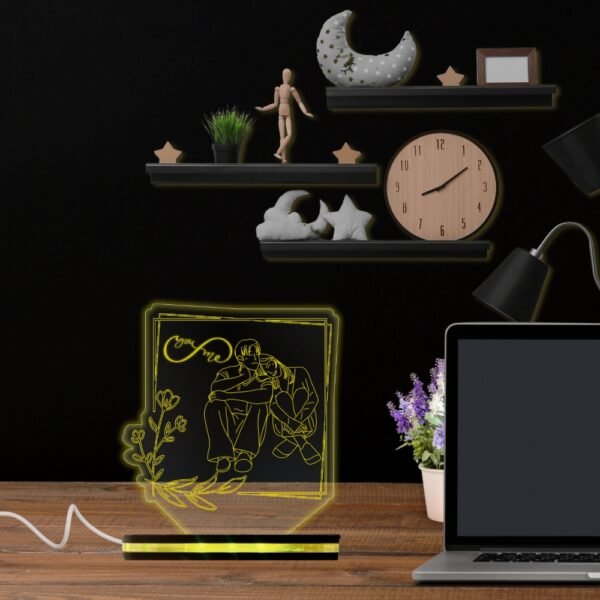 Acrylic Night Lamp Design File