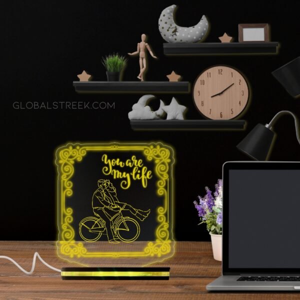 Acrylic Night Lamp Design File
