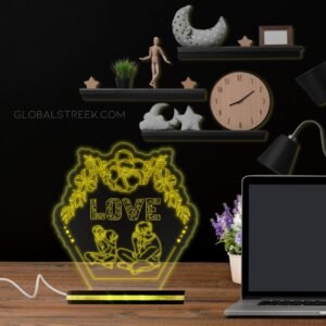 Acrylic Night Lamp Design File