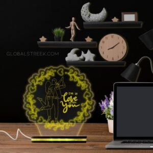 Acrylic Night Lamp Design File
