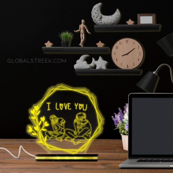 Acrylic Night Lamp Design File