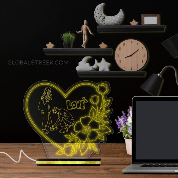 Acrylic Night Lamp Design File