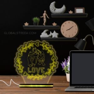 Acrylic Night Lamp Design File