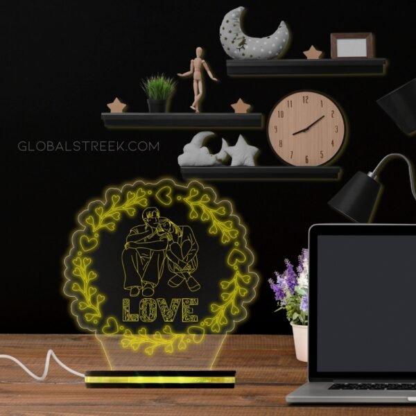 Acrylic Night Lamp Design File