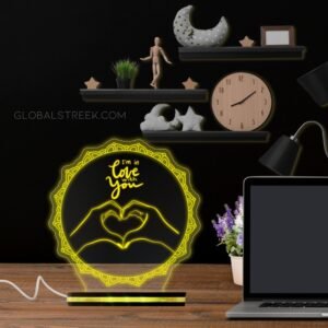 Acrylic Night Lamp Design File