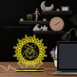 Acrylic Night Lamp Design File