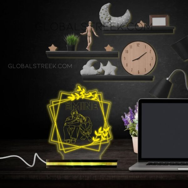 Acrylic Night Lamp Design File