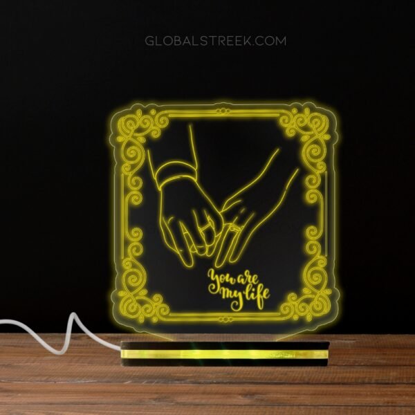 Acrylic Night Lamp Design File