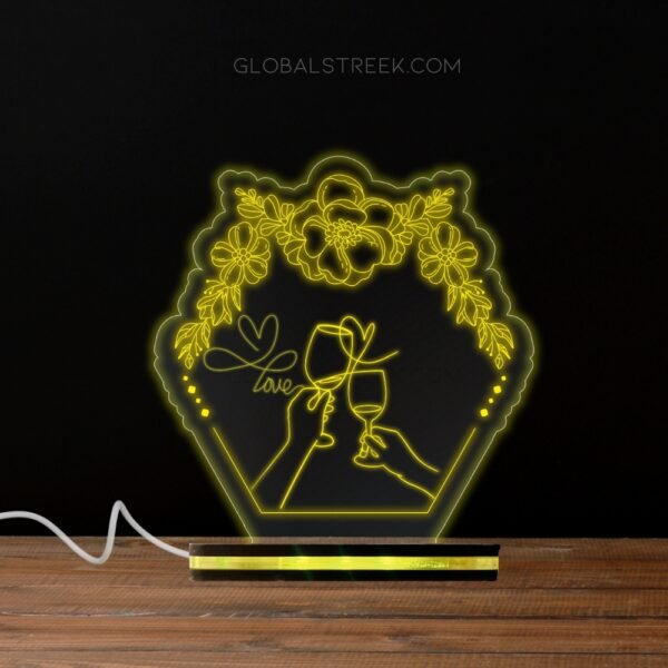 Acrylic Night Lamp Design File
