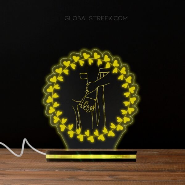 Acrylic Night Lamp Design File