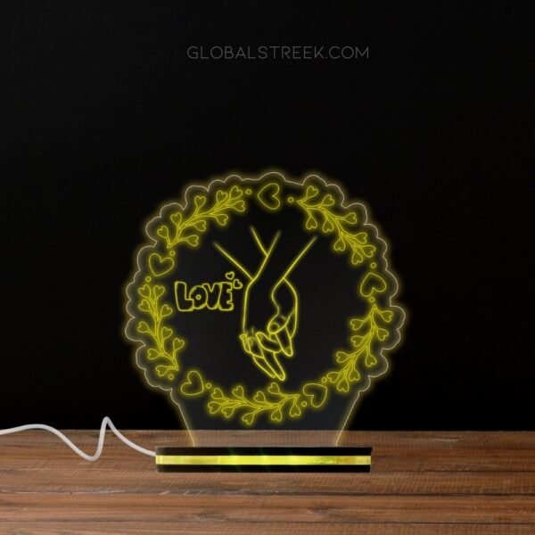 Acrylic Night Lamp Design File