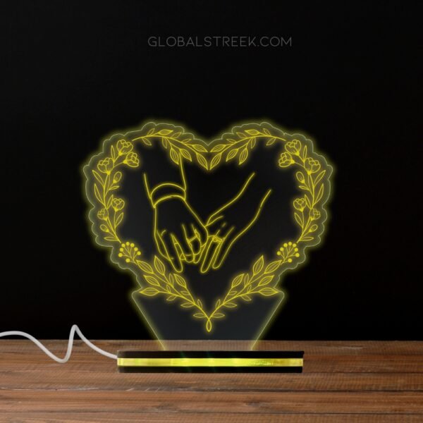 Acrylic Night Lamp Design File
