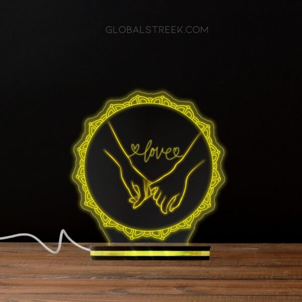 Acrylic Night Lamp Design File