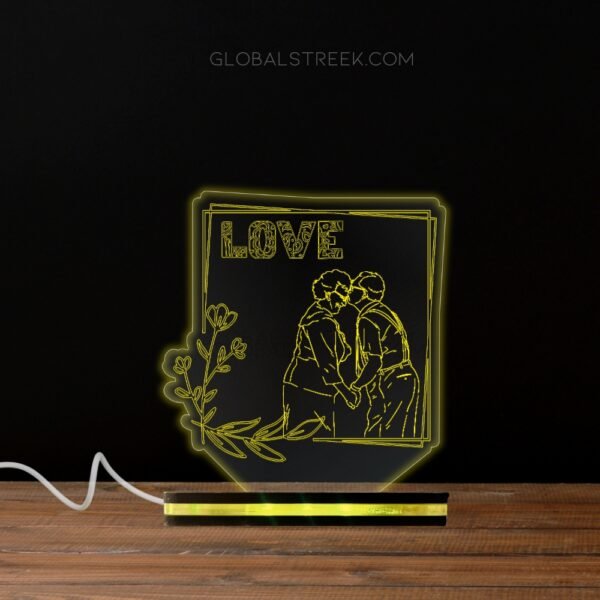Acrylic Night Lamp Design File
