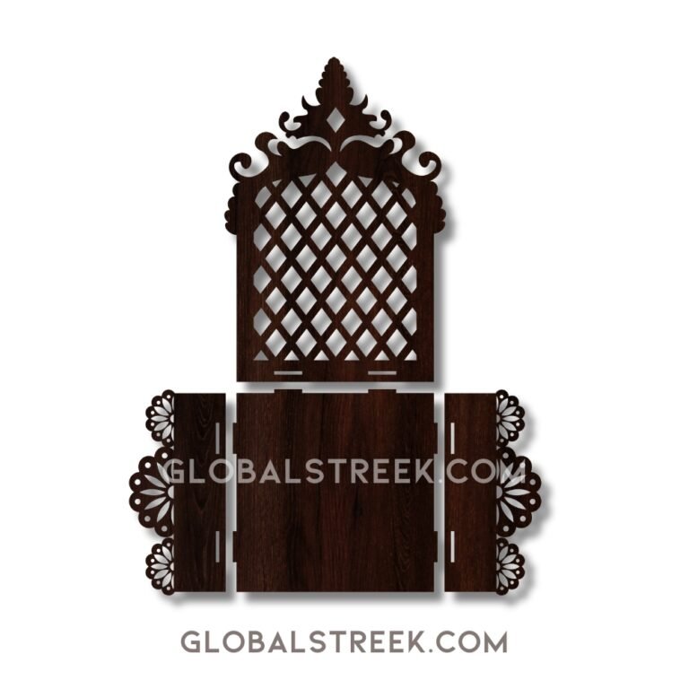 Small Mandir Laser Cutting Design File